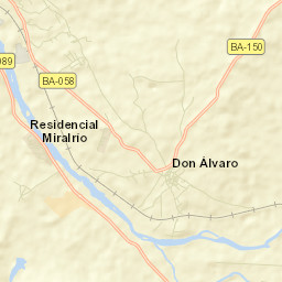 Don Álvaro Street Map