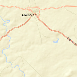 Abenójar Street Map