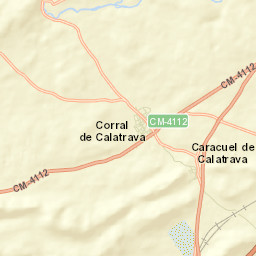 Corral de Calatrava Street Map