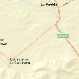 Ballesteros de Calatrava Street Map