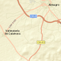 Almagro Street Map