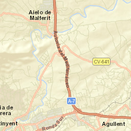 Aielo de Malferit Street Map