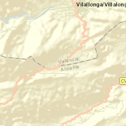 Villalonga Street Map