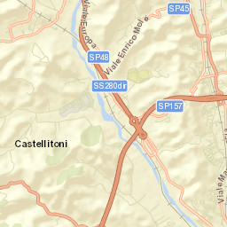 Catanzaro Street Map