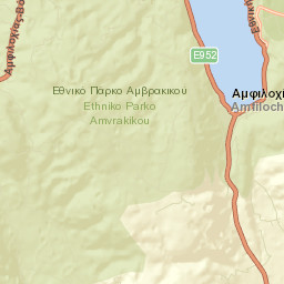 Amfilochía Street Map