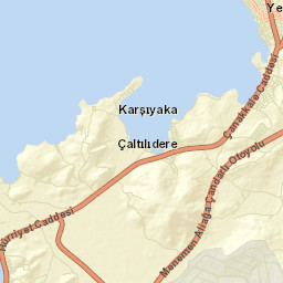 Yenişakran Street Map