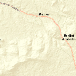 Kocasinan Street Map
