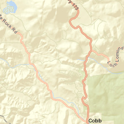 Glenbrook California Street Map