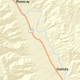 Guinda California Street Map