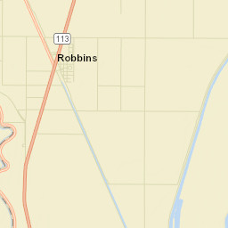 Robbins California Street Map