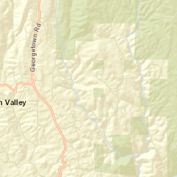 Spanish Flat California Street Map