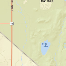 Fredericksburg California Street Map