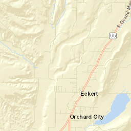 Orchard City Colorado Street Map