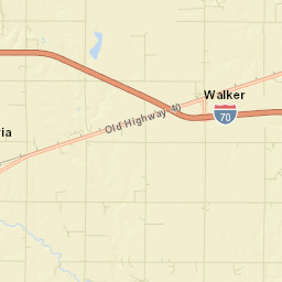 Interstate 70, Victoria, KS 67671, USA Street Map