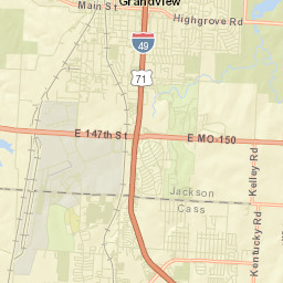 Grandview Street Map