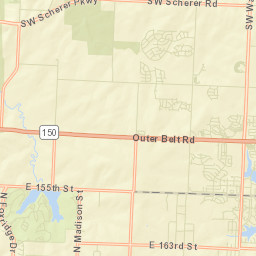 2127-2345 Southwest Sampson Road, Lee's Summit Street Map