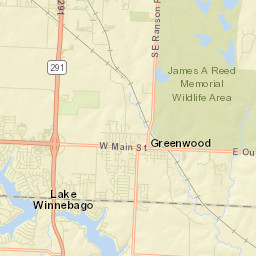 5108 Southwest Kingfisher Drive, Lee's Summit Street Map