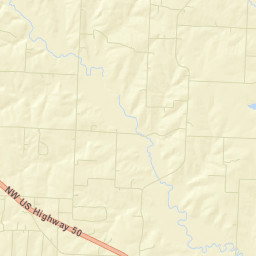 U.S. 50, Centerview, MO 64019, USA Street Map