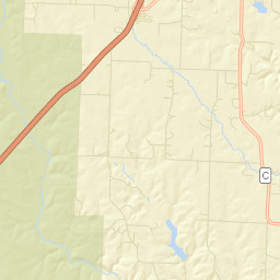 U.S. 54, Mark Twain National Forest, Fulton Street Map