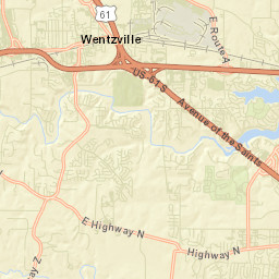 Interstate 64 Lake Saint Louis MO 63367 Street Map