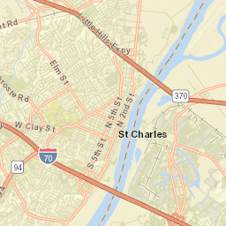 Saint Charles Street Map