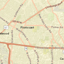 Black Jack Street Map