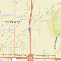 Mitchell Street Map
