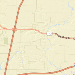 Interstate 70 Pin Oak IL America Street Map