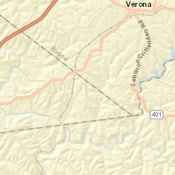 Verona Street Map