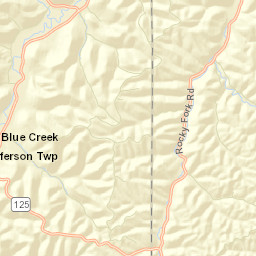 Jones Corner Ohio Street Map