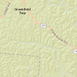 McDaniel Crossroad Ohio Street Map