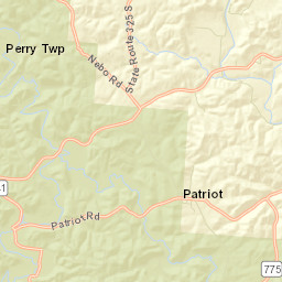 Patriot Ohio Street Map