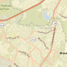 Manassas Park Street Map
