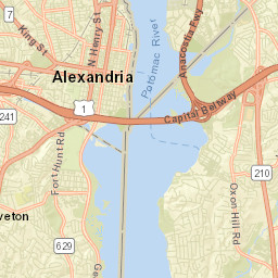 Belle Haven Street Map