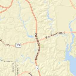 Deale Street Map