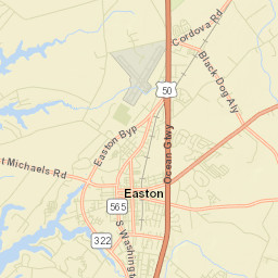 Easton Street Map