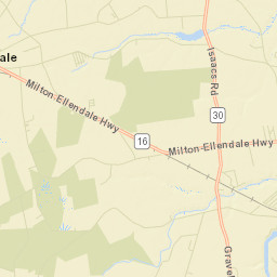 New Market Delaware Street Map