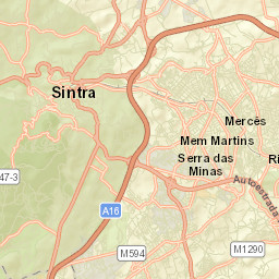 Algueirão–Mem Martins Street Map
