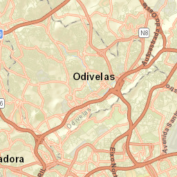Venda Nova Street Map