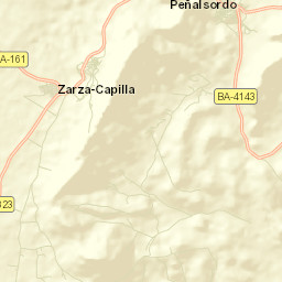 Peñalsordo Street Map