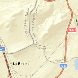 La Font de la Figuera Street Map