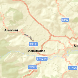 Vallefiorita Street Map