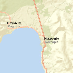 Pálairos Street Map