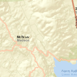 Stános Street Map