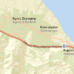 Kainoúryion Street Map