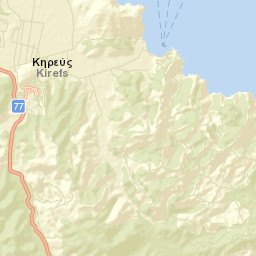 Mantoúdi Street Map