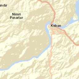 Keban Street Map