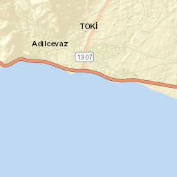 Adilcevaz Street Map