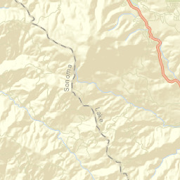 Whispering Pines California Street Map