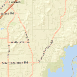 Granite Bay Street Map